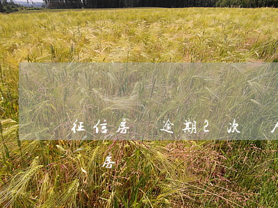 征信房貸逾期2次(個人征信報告2次逾期影響房貸嗎)