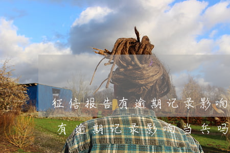 征信报告有逾期记录影响当兵吗-征信报告有逾期记录影响当兵吗知乎