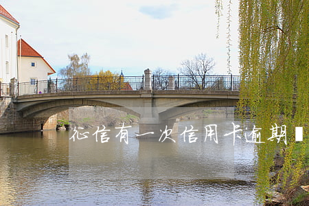 征信有一次信用卡逾期記錄嗎