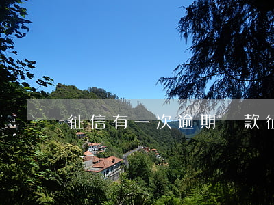 征信有一次逾期貸款(征信有一次逾期貸款)
