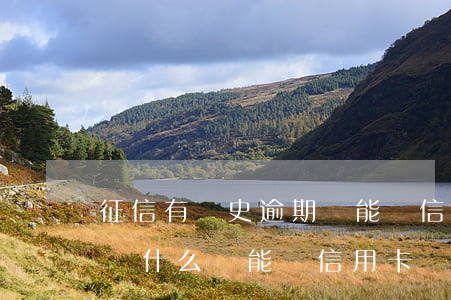 征信有歷史逾期還能辦信用卡嗎(征信有逾期為什么還能辦信用卡)
