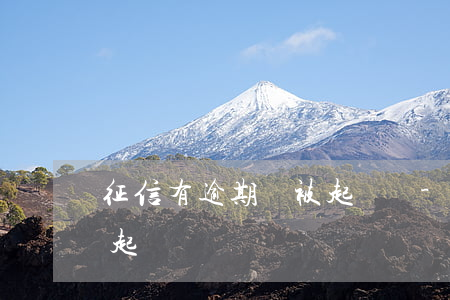 征信有逾期會被起訴嗎-征信逾期多久會被起訴