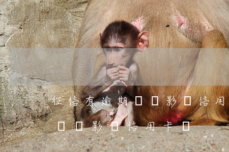 征信有逾期沒還影響信用卡嗎嗎（征信有逾期沒還影響信用卡嗎）