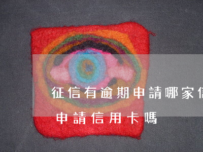征信有逾期申請哪家信用卡(征信逾期還可以申請信用卡嗎)