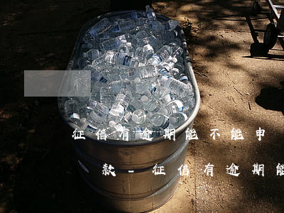 征信有逾期能不能申請(qǐng)信用卡貸款-征信有逾期能不能申請(qǐng)信用卡貸款呢