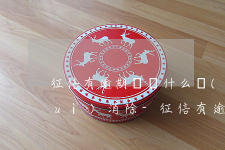 征信有逾期記錄什么時(shí)候會(huì)消除-征信有逾期記錄什么時(shí)候會(huì)消除掉