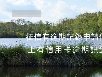 征信有逾期記錄申請信用卡(想貸款但是征信上有信用卡逾期記錄怎么辦)