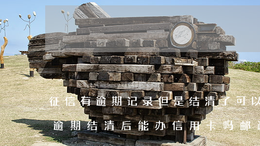 征信有逾期记录但是结清了可以办信用卡吗（逾期结清后能办信用卡吗邮政）