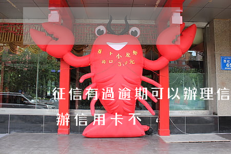 征信有過逾期可以辦理信用卡（征信有逾期能辦信用卡不）