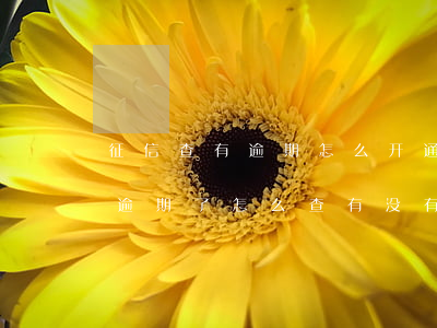 征信查有逾期怎么开通京东白条-京东白条逾期了怎么查有没有上征信