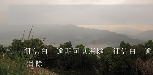 征信白條逾期可以消除嗎(征信白條逾期可以消除嗎)