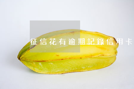 征信花有逾期記錄信用卡(征信花了信用卡)