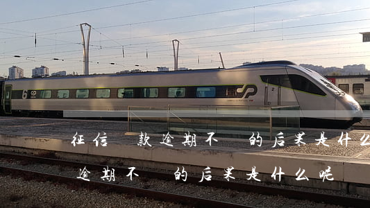 征信貸款逾期不還的后果是什么-征信貸款逾期不還的后果是什么呢