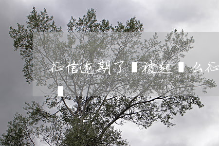 征信逾期了會被起訴么(征信逾期多久會被起訴)