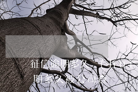 征信逾期多久會(huì)變成呆賬（征信逾期多久被公司查）