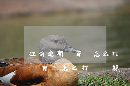 征信逾期幾百塊怎么打電話解決-征信逾期幾百塊怎么打電話解決呢