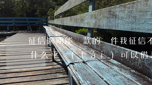 征信逾期能貸款的軟件(我征信不好有逾期有什么平臺(tái)可以借款)