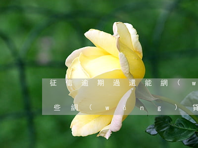 征信逾期過還能網(wǎng)貸嗎(借了一些網(wǎng)貸逾期但是還完了會影響征信嗎)