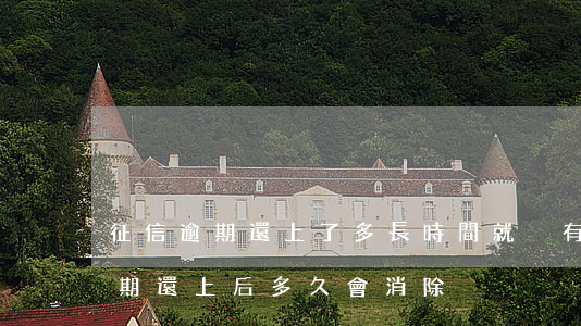 征信逾期還上了多長時間就沒有了-征信逾期還上后多久會消除