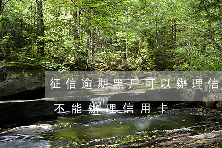 征信逾期黑戶可以辦理信用卡嗎(征信黑了能不能辦理信用卡)