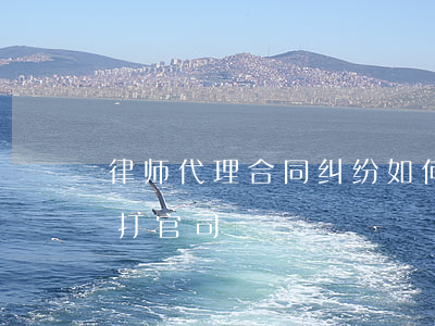 律师代理合同纠纷如何打官司(怎样委托律师打官司)
