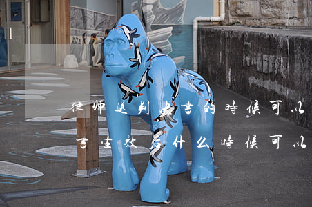律师送判决书的时候可以见犯人吗(刑事判决书生效后什么时候可以会见犯人)