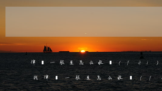 律師一般是怎么收費(fèi)的(勞動糾紛找律師一般是怎么收費(fèi)的)