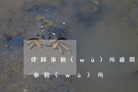 律師事務(wù)所逾期起訴(逾期委托律師事務(wù)所)