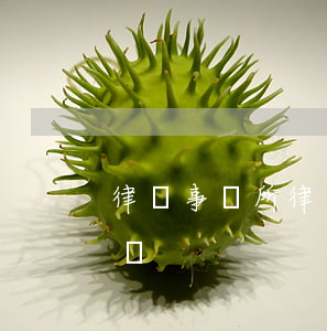 律師事務所(律師事務所經(jīng)營范圍)