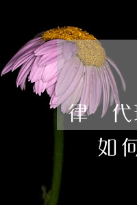 律師代理二審還收律師費嗎(律師代理一審,二審如何收費)