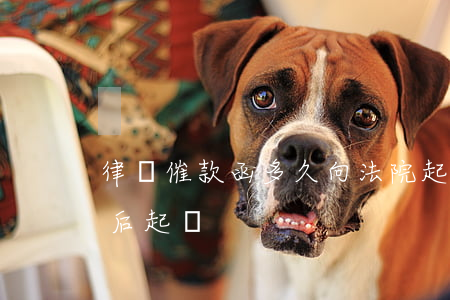 律師催款函多久向法院起訴(律師催告函多久后起訴)