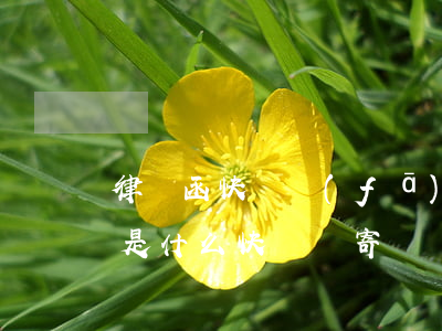 律師函快遞發(fā)的是郵政的嗎(律師函是什么快遞郵寄)