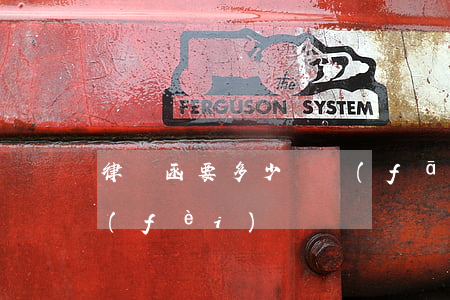 律師函要多少錢(發(fā)律師函怎么收費(fèi))