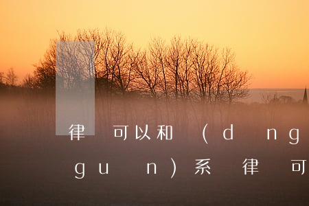 律師可以和當(dāng)事人有親屬關(guān)系嗎(律師可以代理近親屬的民事案件嗎)