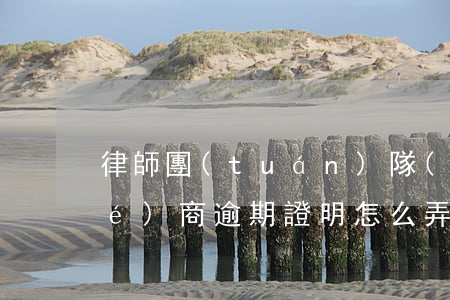 律師團(tuán)隊(duì)協(xié)商逾期證明怎么弄的-律師團(tuán)隊(duì)協(xié)商逾期證明怎么弄的啊