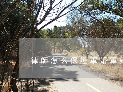 律師怎么保護軍婚(軍婚軍戀 法律)