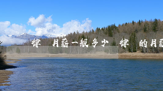 律師月薪一般多少錢(律師的月薪有多少)