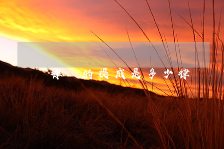律師的提成是多少(律師費提成百分之多少)