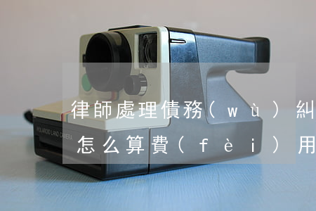 律師處理債務(wù)糾紛費(fèi)用怎么算費(fèi)用-律師處理債務(wù)怎么收費(fèi)