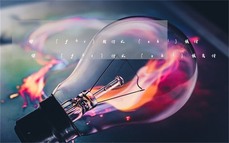 律師費(fèi)用什么時(shí)候付(律師費(fèi)什么時(shí)候支付給律師)
