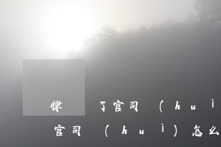 律師輸了官司會(huì)怎么樣(律師輸了官司會(huì)怎么樣)