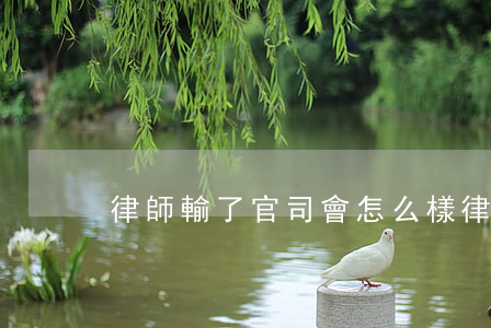 律師輸了官司會怎么樣(律師打官司輸了)