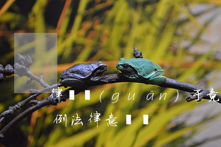 律師關(guān)于竟業(yè)禁止案例法律意見書