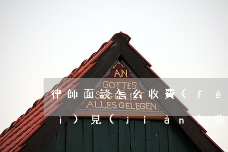 律師面談怎么收費(fèi)(律師會(huì)見(jiàn)收費(fèi))