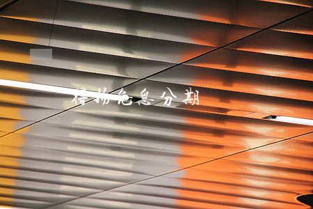 得物免息分期嗎