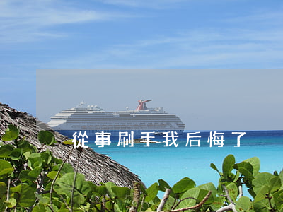 從事刷手我后悔了