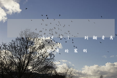 從負(fù)債到翻身真實案例-負(fù)債翻身的案例