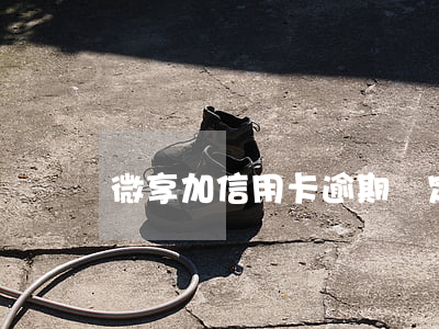微享加信用卡逾期綁定可以嗎