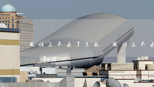 微信上不去了怎么辦(微信上不去了怎么辦忘記了密碼)