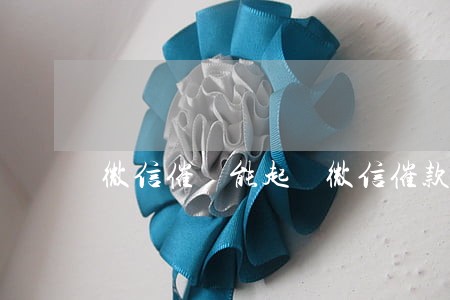 微信催賬能起訴(微信催款記錄可以起訴嗎)